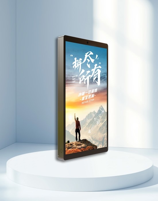 钣金箱800×1600单面LED灯杆屏